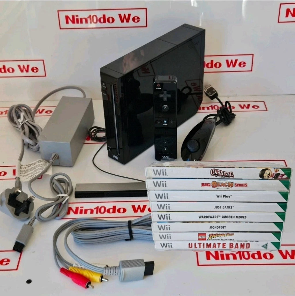 Nintendo Wii Console | Choose your Bundle + Extra Accesories! | + 40 Free Games!
