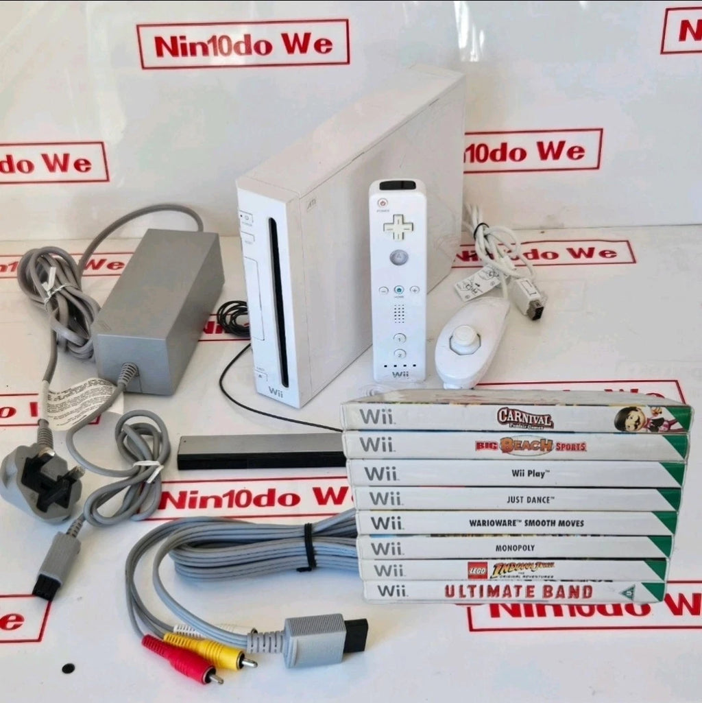 Nintendo Wii Console | Choose your Bundle + Extra Accesories! | + 40 Free Games!