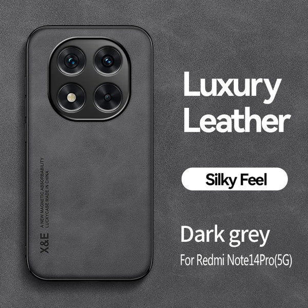 Shockproof Case for Redmi Note 14 Pro 5G 4G Note 14 Pro+ Plus Protective Cover Magnetic Car Holder Phone Coque Fundas Capa
