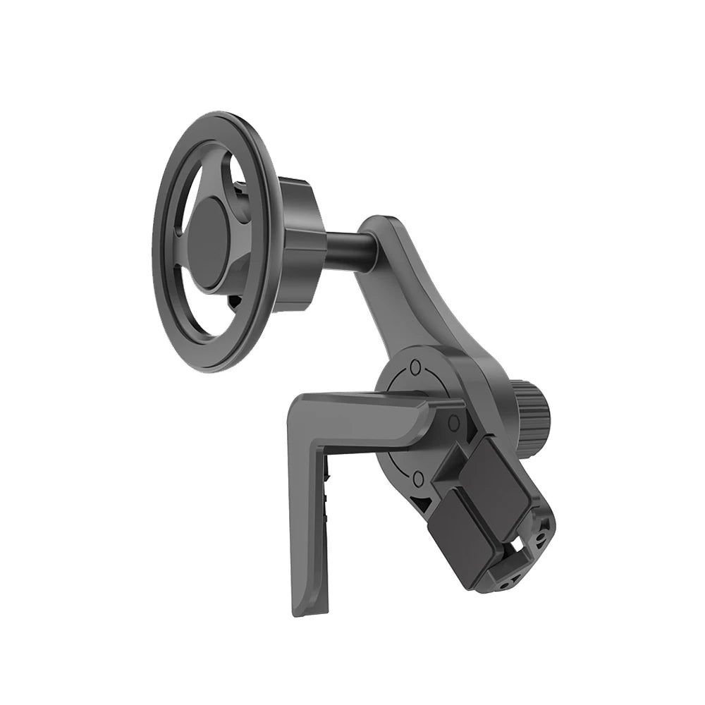 Car Mounted Display Screen Magnetic Mobile Phone Holder 360 Degree Freely Rotation Foldable Mount Usded for Car Electric Vehicle