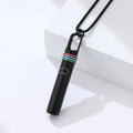 528Hz Low-frequency Whistle Sound Healing Meditation Breathing Decompression Whistles Stainless Steel Mindfulness Pendant