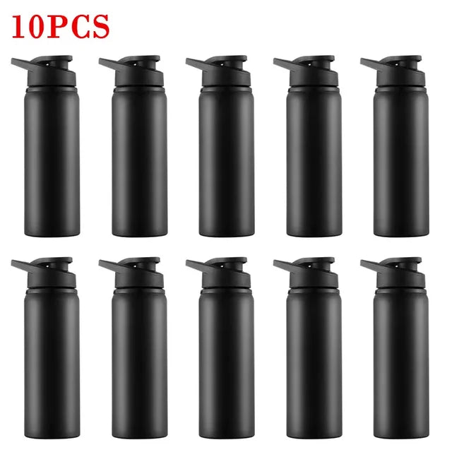 Portable Stainless Steel Water Bottle Bicycle Riding Drinking Water Bottle Outdoor Sport Travel Mug Metal Stainless Steel Bottle