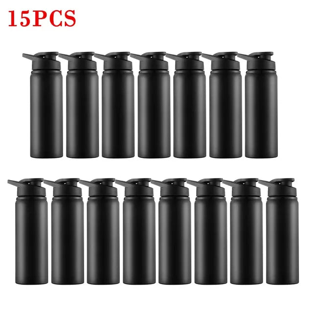 Portable Stainless Steel Water Bottle Bicycle Riding Drinking Water Bottle Outdoor Sport Travel Mug Metal Stainless Steel Bottle
