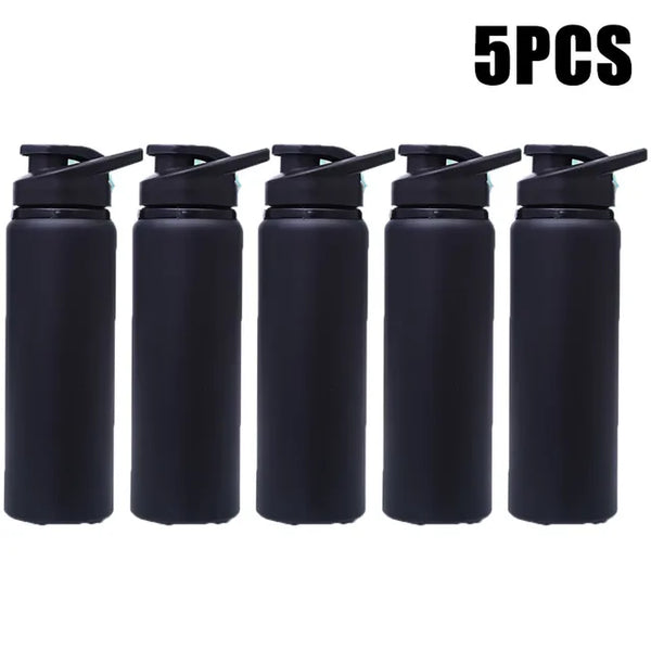 Portable Stainless Steel Water Bottle Bicycle Riding Drinking Water Bottle Outdoor Sport Travel Mug Metal Stainless Steel Bottle
