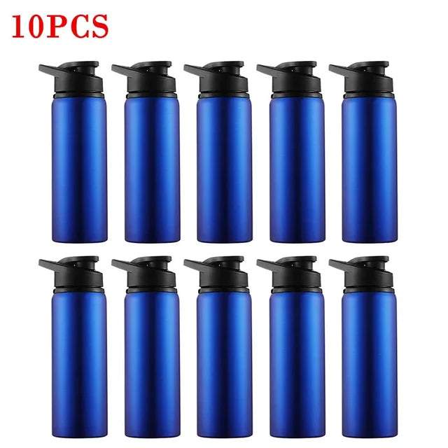 Portable Stainless Steel Water Bottle Bicycle Riding Drinking Water Bottle Outdoor Sport Travel Mug Metal Stainless Steel Bottle