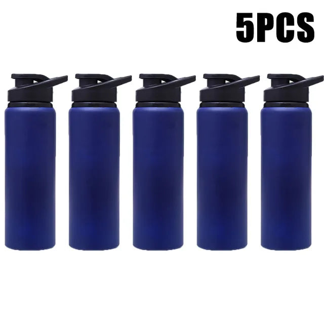 Portable Stainless Steel Water Bottle Bicycle Riding Drinking Water Bottle Outdoor Sport Travel Mug Metal Stainless Steel Bottle