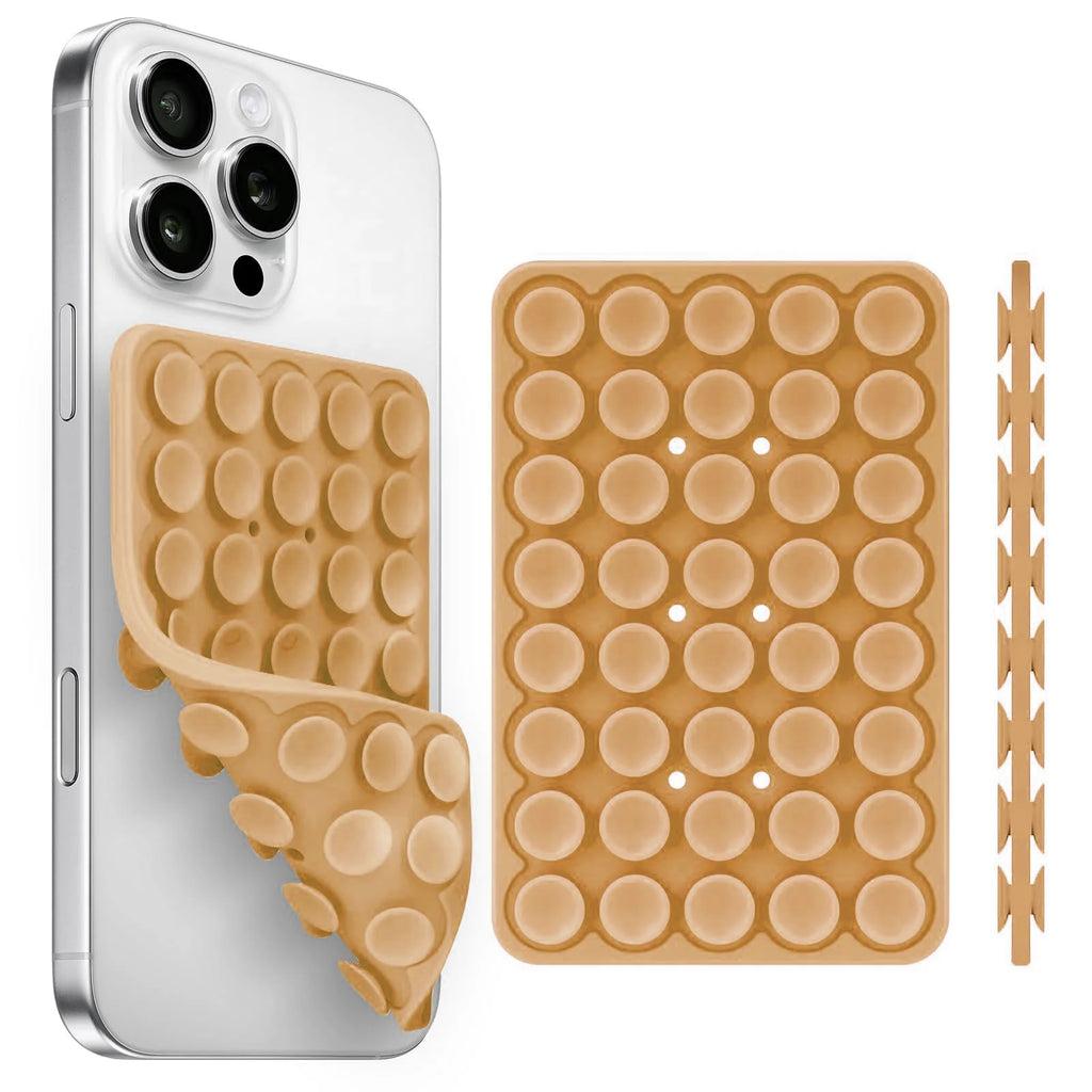 Silicone Suction Cup Phone Holde Multifunctional Fixed Anti-slip Mobile Fixture Double Sided Detachable Phone Rubber Sucker Pad