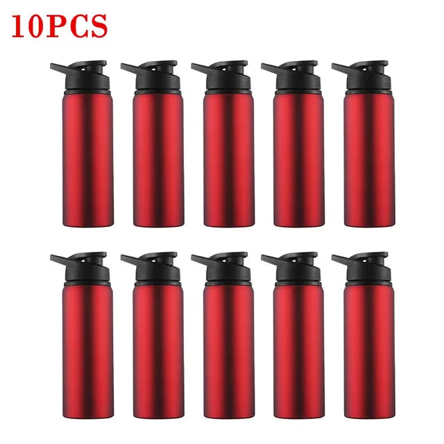 Portable Stainless Steel Water Bottle Bicycle Riding Drinking Water Bottle Outdoor Sport Travel Mug Metal Stainless Steel Bottle