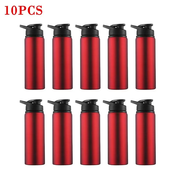 Portable Stainless Steel Water Bottle Bicycle Riding Drinking Water Bottle Outdoor Sport Travel Mug Metal Stainless Steel Bottle