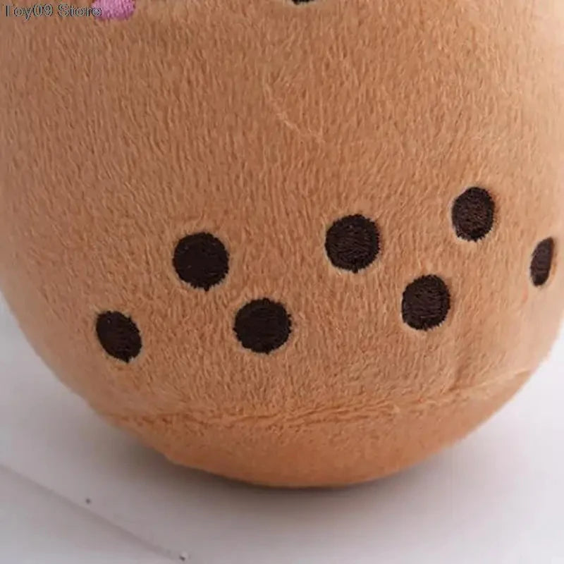 1 Stuk Bubble Tea Cup Pluche Speelgoed Kawaii Fruit Melk Thee Design Kids Gevulde Pop Zacht Kussen Kussen Verjaardagscadeau Voor Vriendin