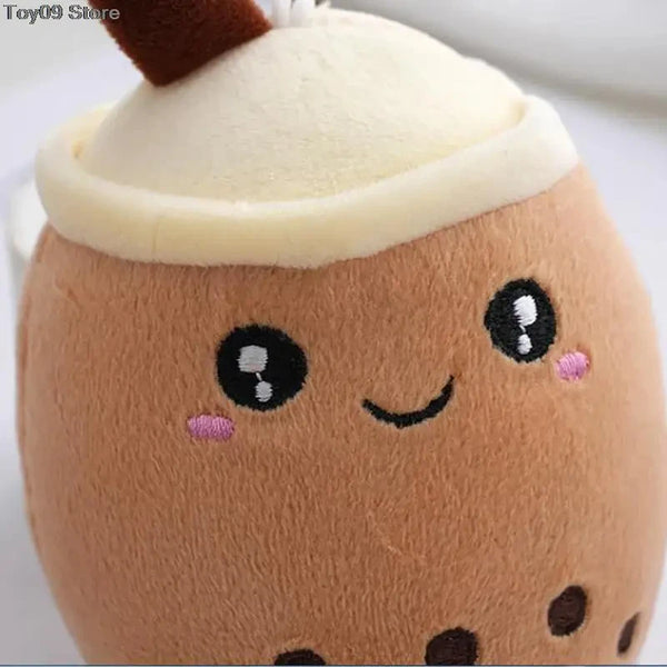 1 Stuk Bubble Tea Cup Pluche Speelgoed Kawaii Fruit Melk Thee Design Kids Gevulde Pop Zacht Kussen Kussen Verjaardagscadeau Voor Vriendin