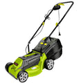 220V Electric Mower Lawn Mower Hand Push Grass Cutting Machine 3 Gears 1600W Handheld Garden Power Pruning 3600rpm