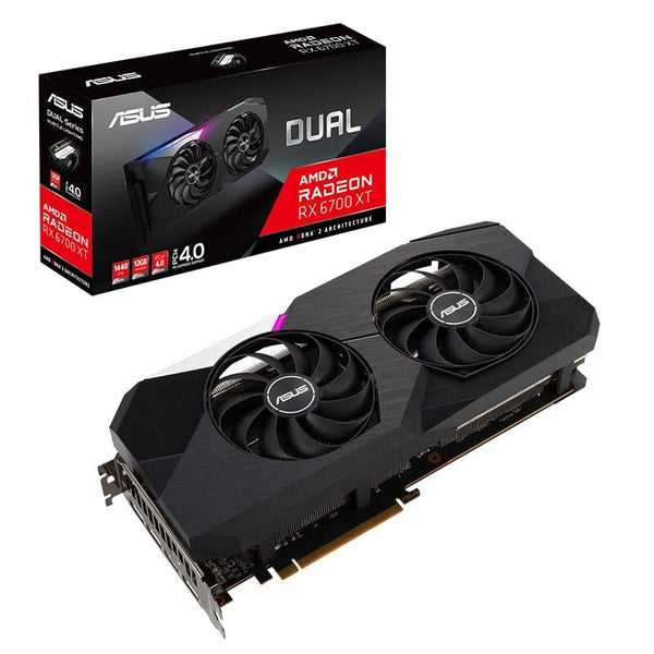 Asus Dual-rx6750xt-12g Video Cards Gpu Graphic Card New Rx 6750xt 12gb - Graphics Cards