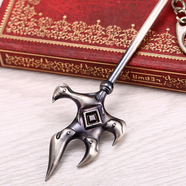 Anime NARUTO Sasuke Uchiha Ninja Kunai Waffe Schwert Metall Keychain Action Figur Cosplay Spielzeug Geschenk| |