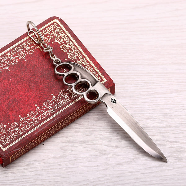 Anime NARUTO Sasuke Uchiha Ninja Kunai Waffe Schwert Metall Keychain Action Figur Cosplay Spielzeug Geschenk| |