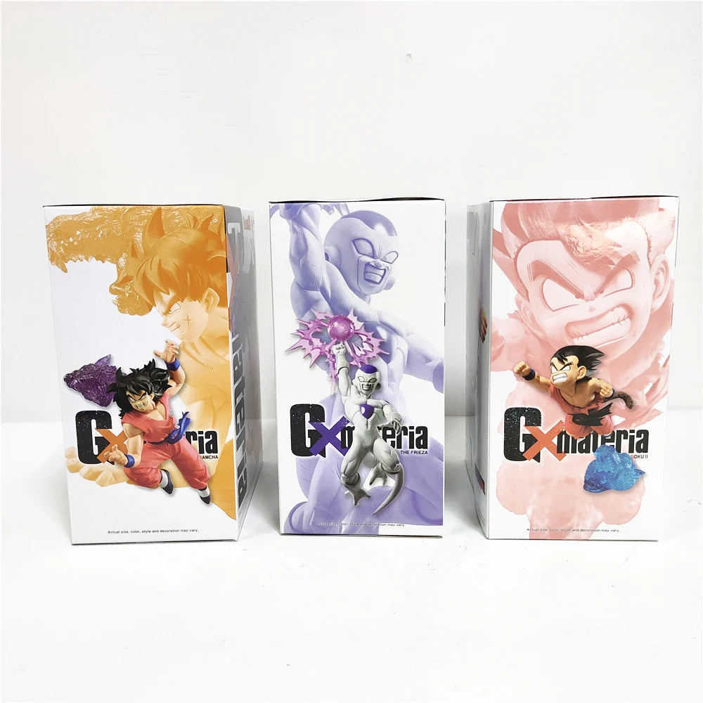Bandai BANPRESTO Dragon Ball Z G×materria Goku Freeza Yamcha PVC Action Figures 150mm Original Figurine DBZ Model Toys Gift