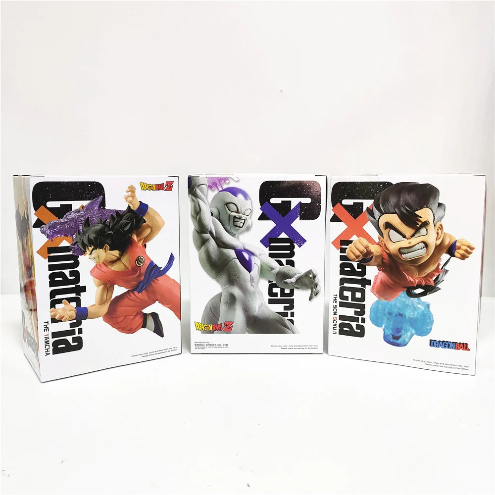 Bandai BANPRESTO Dragon Ball Z G×materria Goku Freeza Yamcha PVC Action Figures 150mm Original Figurine DBZ Model Toys Gift