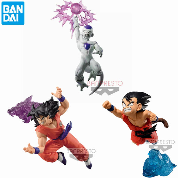 Bandai BANPRESTO Dragon Ball Z G×materria Goku Freeza Yamcha PVC Action Figures 150mm Original Figurine DBZ Model Toys Gift