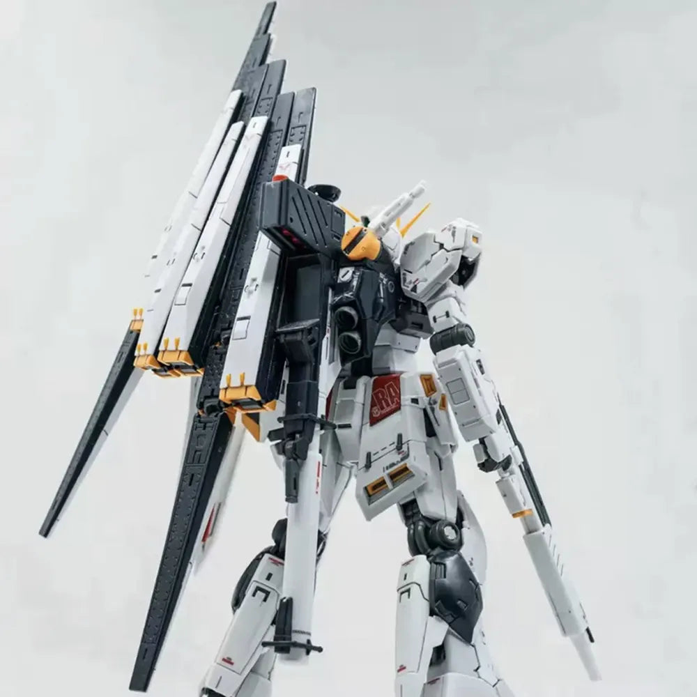 Bandai HG 1/144 Bull Gundam With Float Cannon Mobile Suit Gundam Anime Action Figures Model ABS Assembly Model Mecha Robot Toys