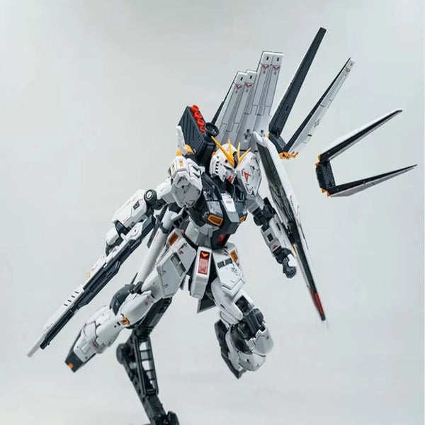 Bandai HG 1/144 Bull Gundam With Float Cannon Mobile Suit Gundam Anime Action Figures Model ABS Assembly Model Mecha Robot Toys