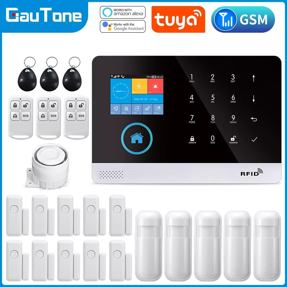 Smart Home Security Alarm System Gsm Wifi | Pg 103 Wifi Gsm Alarm System - Pg103