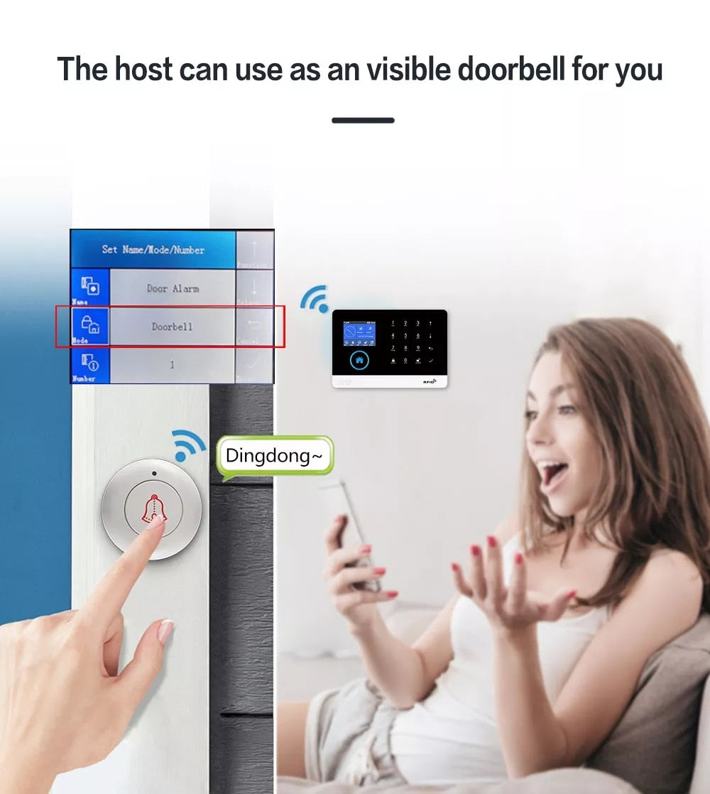 Smart Home Security Alarm System Gsm Wifi | Pg 103 Wifi Gsm Alarm System - Pg103