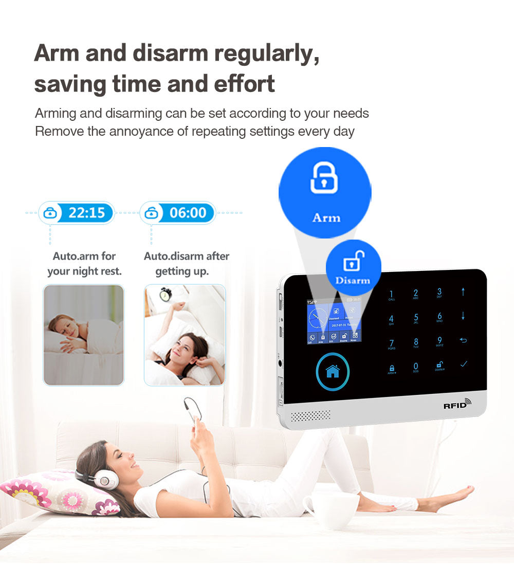 Smart Home Security Alarm System Gsm Wifi | Pg 103 Wifi Gsm Alarm System - Pg103