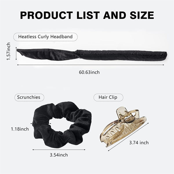 Heatless Curling Stange Stirnband Keine Wärme Haar Curlers Faul Haar Rollen Schlafen Weichen Curl Bar Welle Nern DIY Haar Styling werkzeuge| |