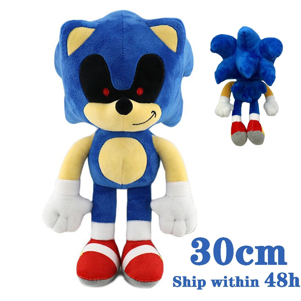 Hot Sale 30CM Sonic Plush Toy The Hedgehog Amy Rose Knuckles Tails Cute Cartoon Soft Stuffed Doll Birthday Gift For Children