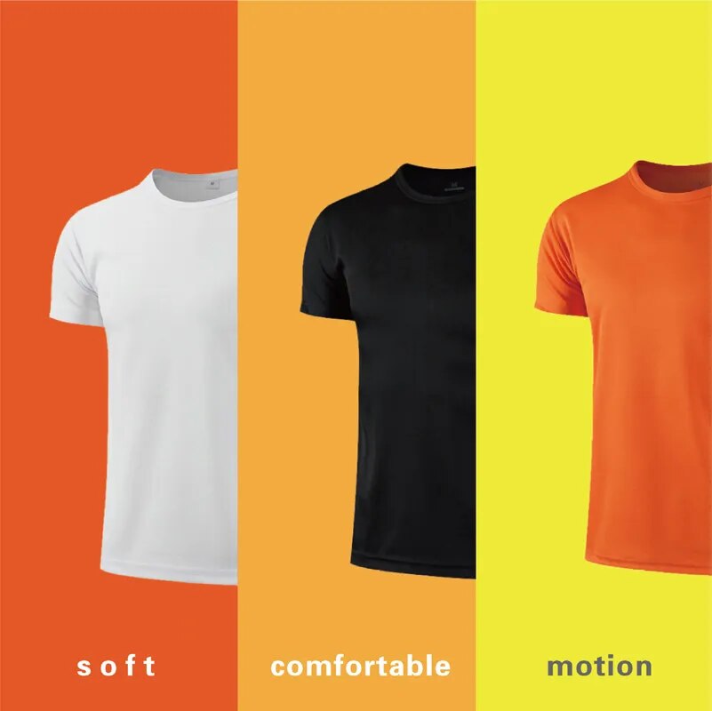 Men women Quick Dry Short Sleeve Sport T Shirt Gym Jerseys Fitness Shirt Trainer Running T-Shirt Teenager Breathable Sportswears