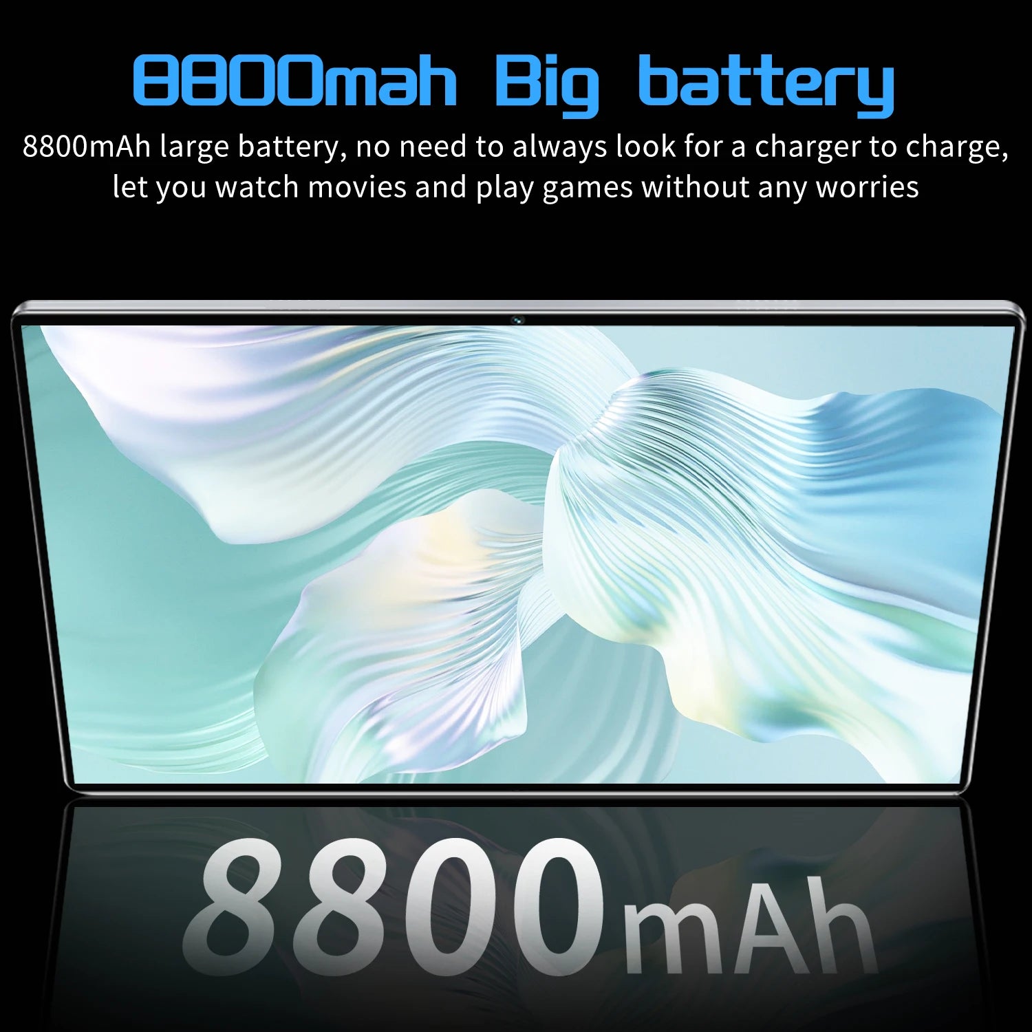 Nouvelle tablette 5G Android 2024, 16 Go de RAM, 1 To, Dean, 16MP, 32MP, 12.0 mAh, 10 cœurs, WiFi, réseau Bluetooth, 8800