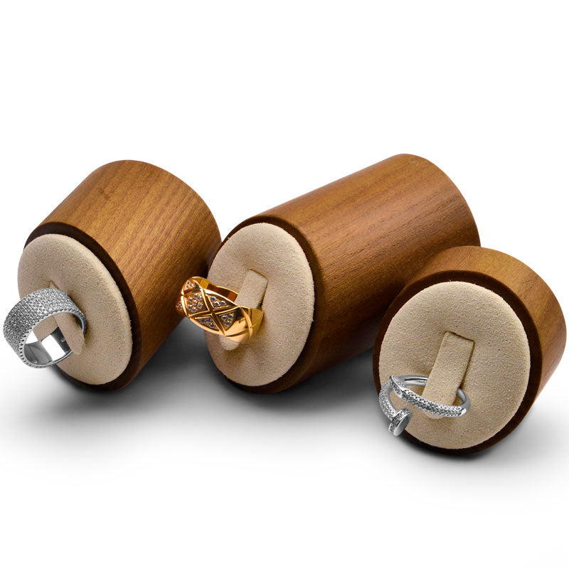 Wooden Jewelry Display Stands | Jewelry Wood Display Stand | Wooden Ring Stand Holder - Jewelry Packaging &amp; Display