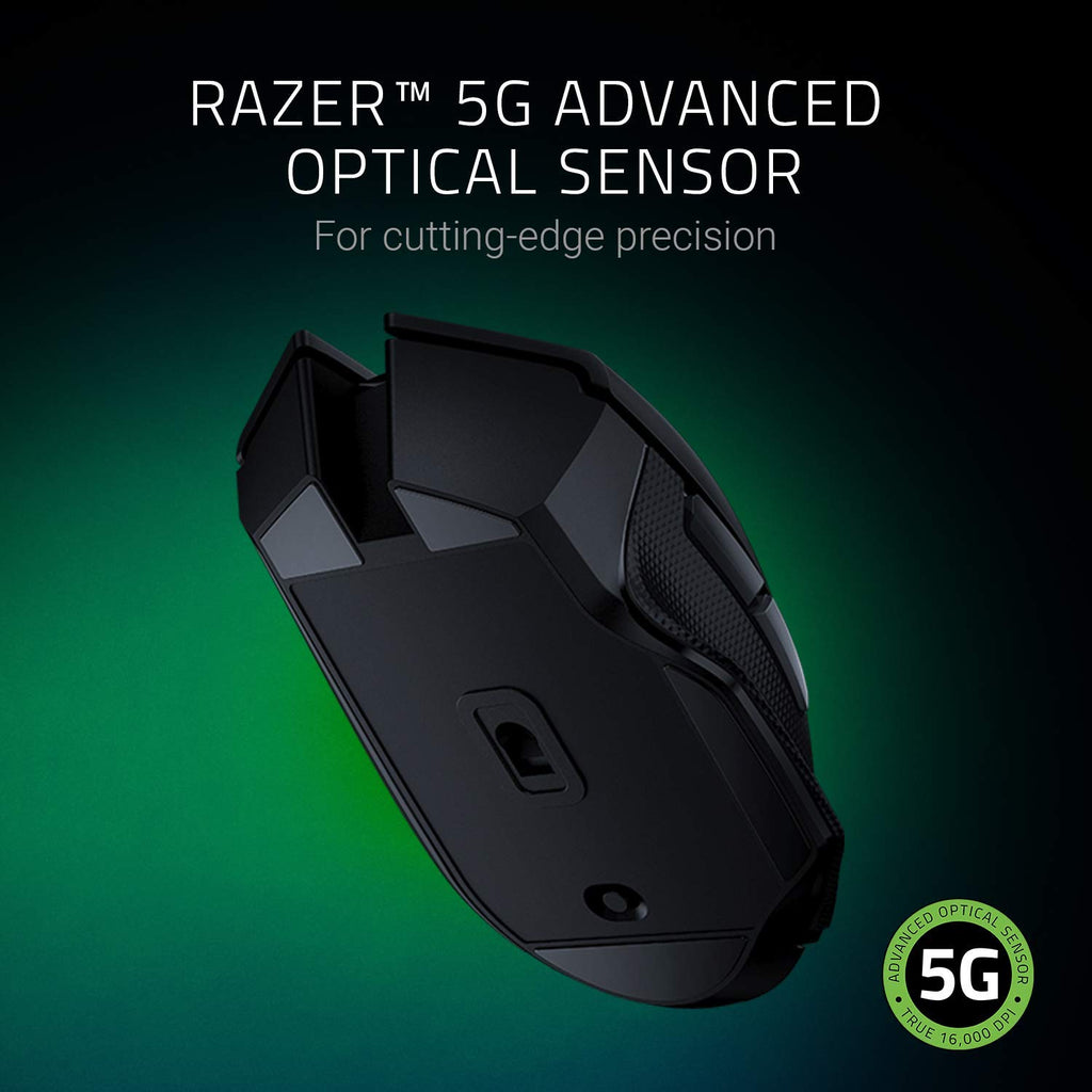 Razer Basilisk X Hyperspeed Wireless Gaming Mouse: Bluetooth &amp; Wireless Compatible 16000dpi Dpi Optical Sensor - Mouse