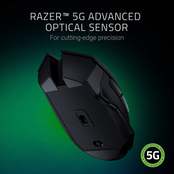 Razer Basilisk X Hyperspeed Wireless Gaming Mouse: Bluetooth &amp; Wireless Compatible 16000dpi Dpi Optical Sensor - Mouse