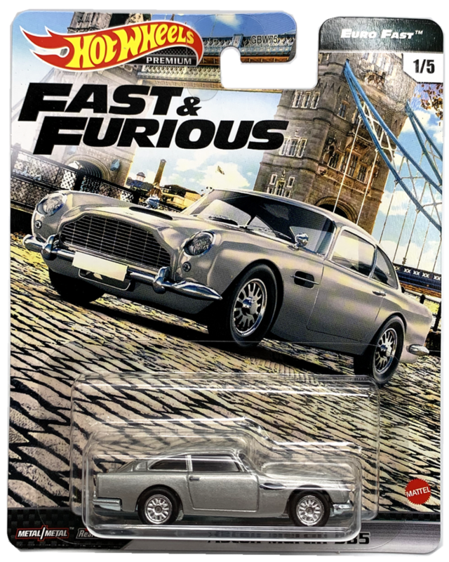 Hot Wheels Premium 2020 Fast & Furious Euro Fast K Case Set 5 Cars [In-Stock]