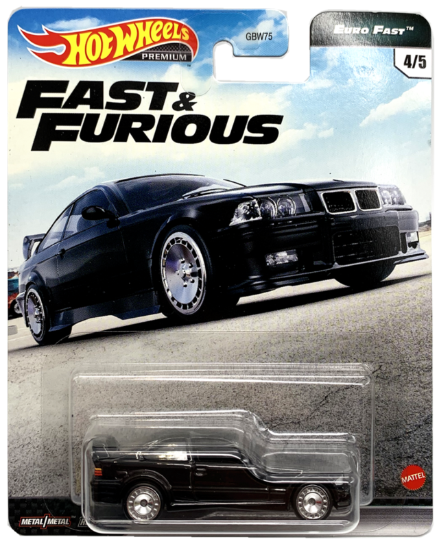 Hot Wheels Premium 2020 Fast & Furious Euro Fast K Case Set 5 Cars [In-Stock]
