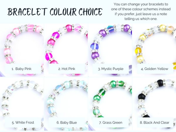 Narwhal Bracelet, Kid's Jewellery, Cute Ocean Charm Bracelet For Kids, Gift Box