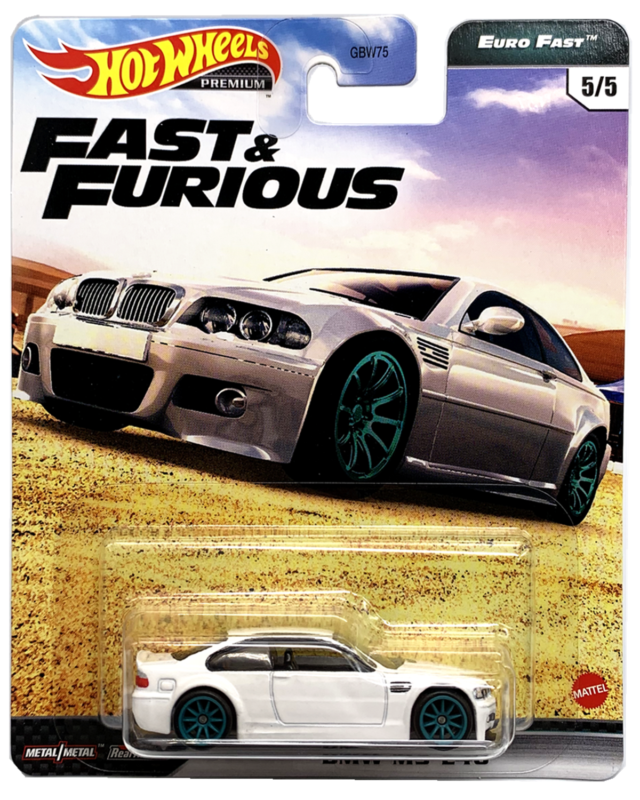 Hot Wheels Premium 2020 Fast & Furious Euro Fast K Case Set 5 Cars [In-Stock]