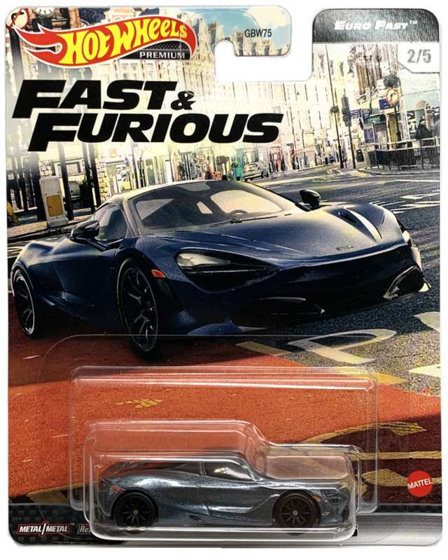 Hot Wheels Premium 2020 Fast & Furious Euro Fast K Case Set 5 Cars [In-Stock]
