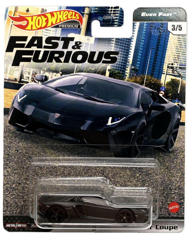 Hot Wheels Premium 2020 Fast & Furious Euro Fast K Case Set 5 Cars [In-Stock]