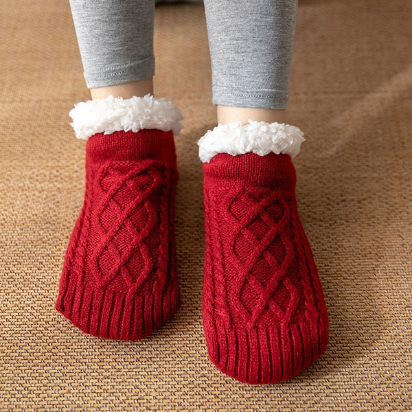 Cashmere Home Winter Wool Socks for Women Thicker Warm Home Bedroom Socks for Men Non slip Warm Feet Snow Socks Carpet Socks| |