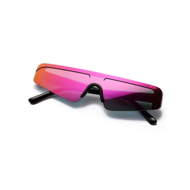 Women Cat Eye Sunglasses Small Vintage Brand Men Flat Top Eyewear Mirror Lens Glasses Fashion Designer Shades UV400 Female Male