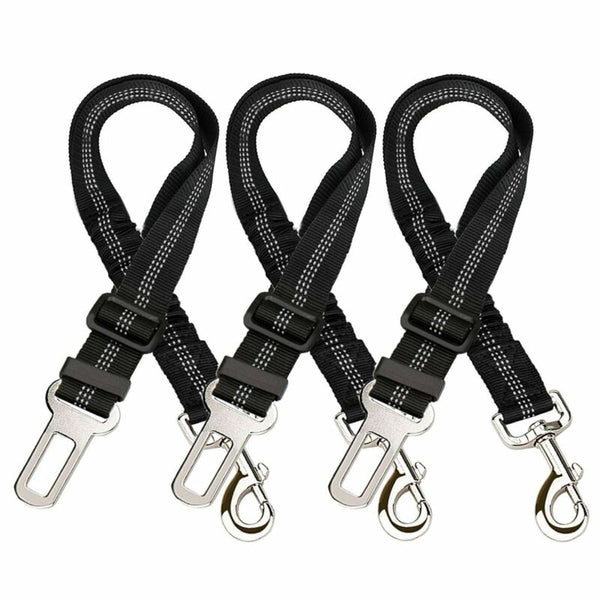 Adjustable Pet Dog Travel SEAT BELT Car Safety Harnesses Lead Restraint Strap US