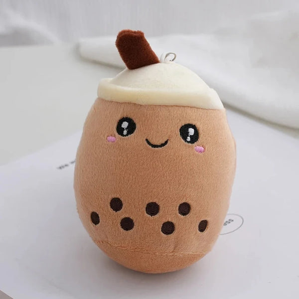 1 Stuk Bubble Tea Cup Pluche Speelgoed Kawaii Fruit Melk Thee Design Kids Gevulde Pop Zacht Kussen Kussen Verjaardagscadeau Voor Vriendin