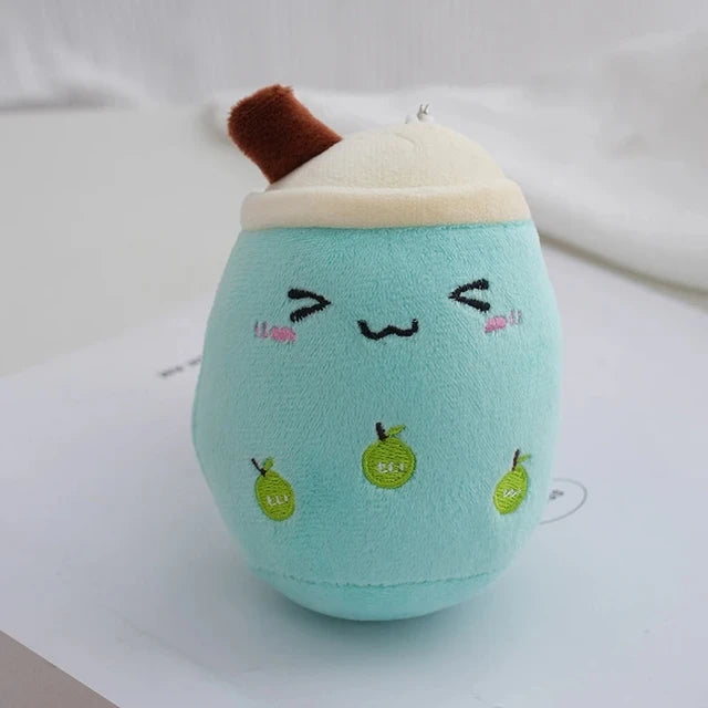 1 Stuk Bubble Tea Cup Pluche Speelgoed Kawaii Fruit Melk Thee Design Kids Gevulde Pop Zacht Kussen Kussen Verjaardagscadeau Voor Vriendin