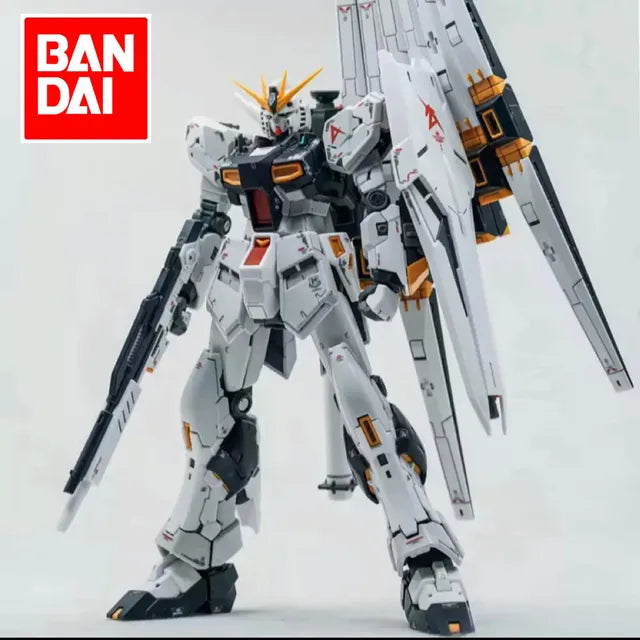 Bandai HG 1/144 Bull Gundam With Float Cannon Mobile Suit Gundam Anime Action Figures Model ABS Assembly Model Mecha Robot Toys