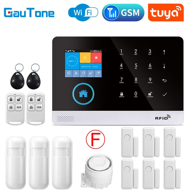Smart Home Security Alarm System Gsm Wifi | Pg 103 Wifi Gsm Alarm System - Pg103