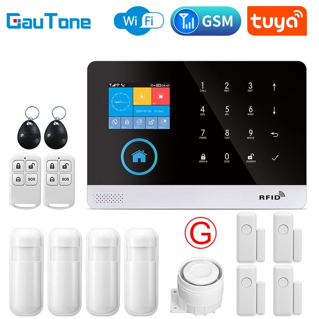Smart Home Security Alarm System Gsm Wifi | Pg 103 Wifi Gsm Alarm System - Pg103