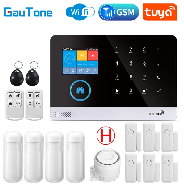 Smart Home Security Alarm System Gsm Wifi | Pg 103 Wifi Gsm Alarm System - Pg103