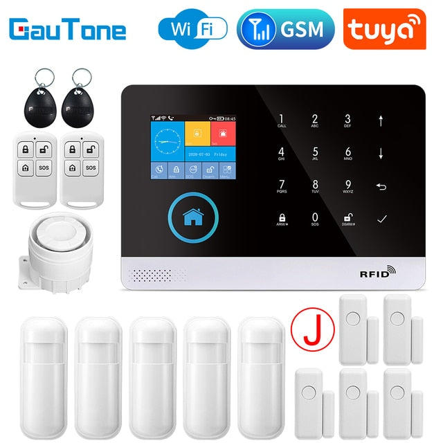 Smart Home Security Alarm System Gsm Wifi | Pg 103 Wifi Gsm Alarm System - Pg103